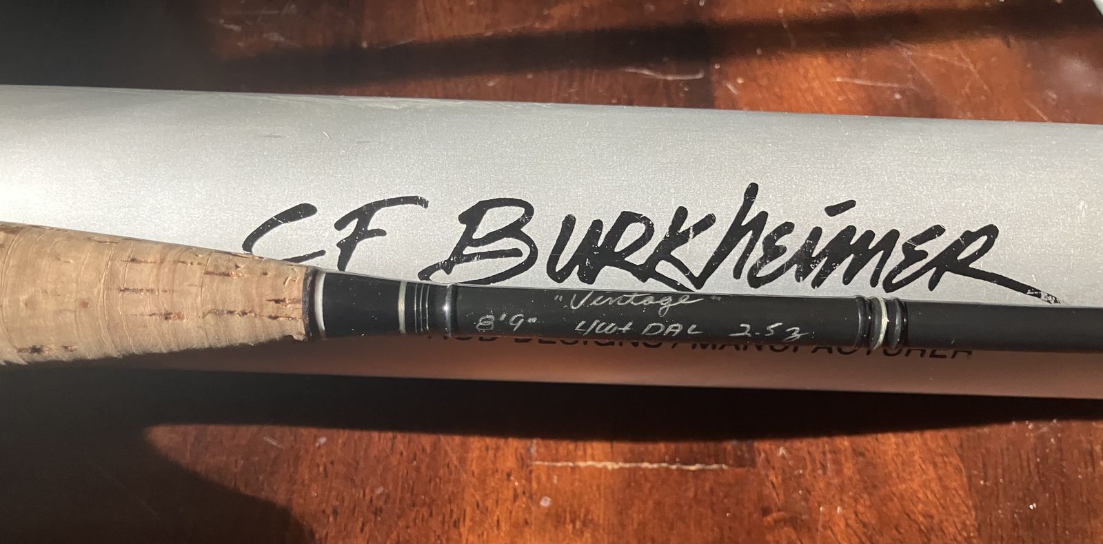 CF Burkheimer - Vintage Trout Rod