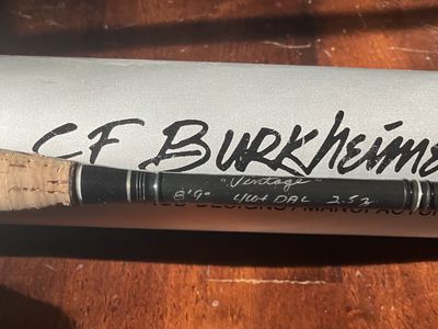 CF Burkheimer - Vintage Trout Rod