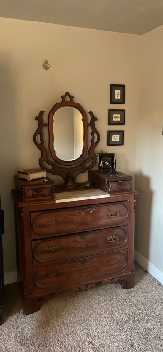 Vintage Vanity and Chest of Drawers