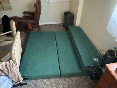 Folding Sofa Bed - Space-Saving Design, Convertible Couch Futon, Floor Mattress
