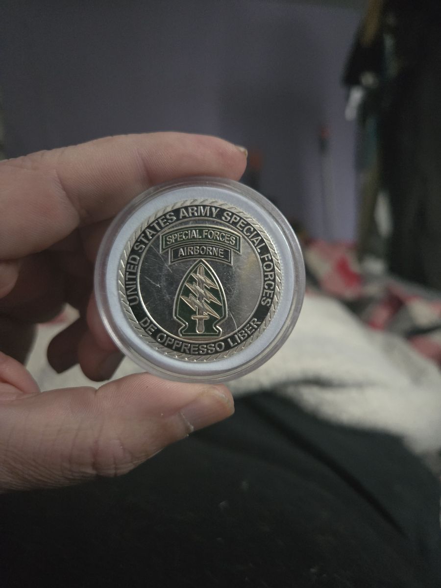 Silver Challenge coin