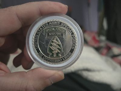 Silver Challenge coin