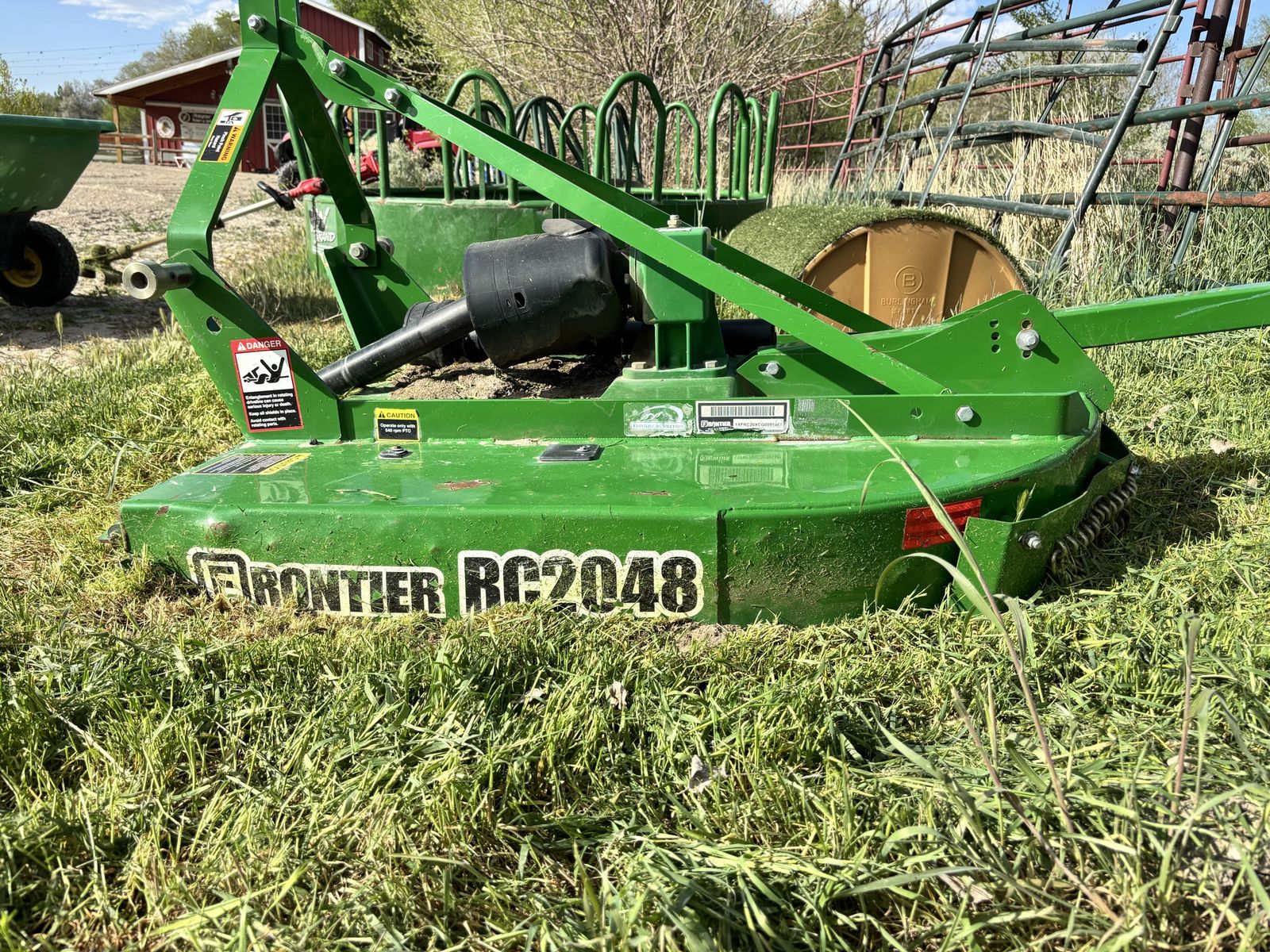 Tractor rotary cutter