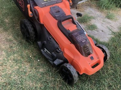 40 volt black and decker battery mower