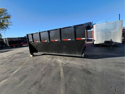 2026 RawMaxx RDX 16' Roll Off Bin Jet Black - Bin
