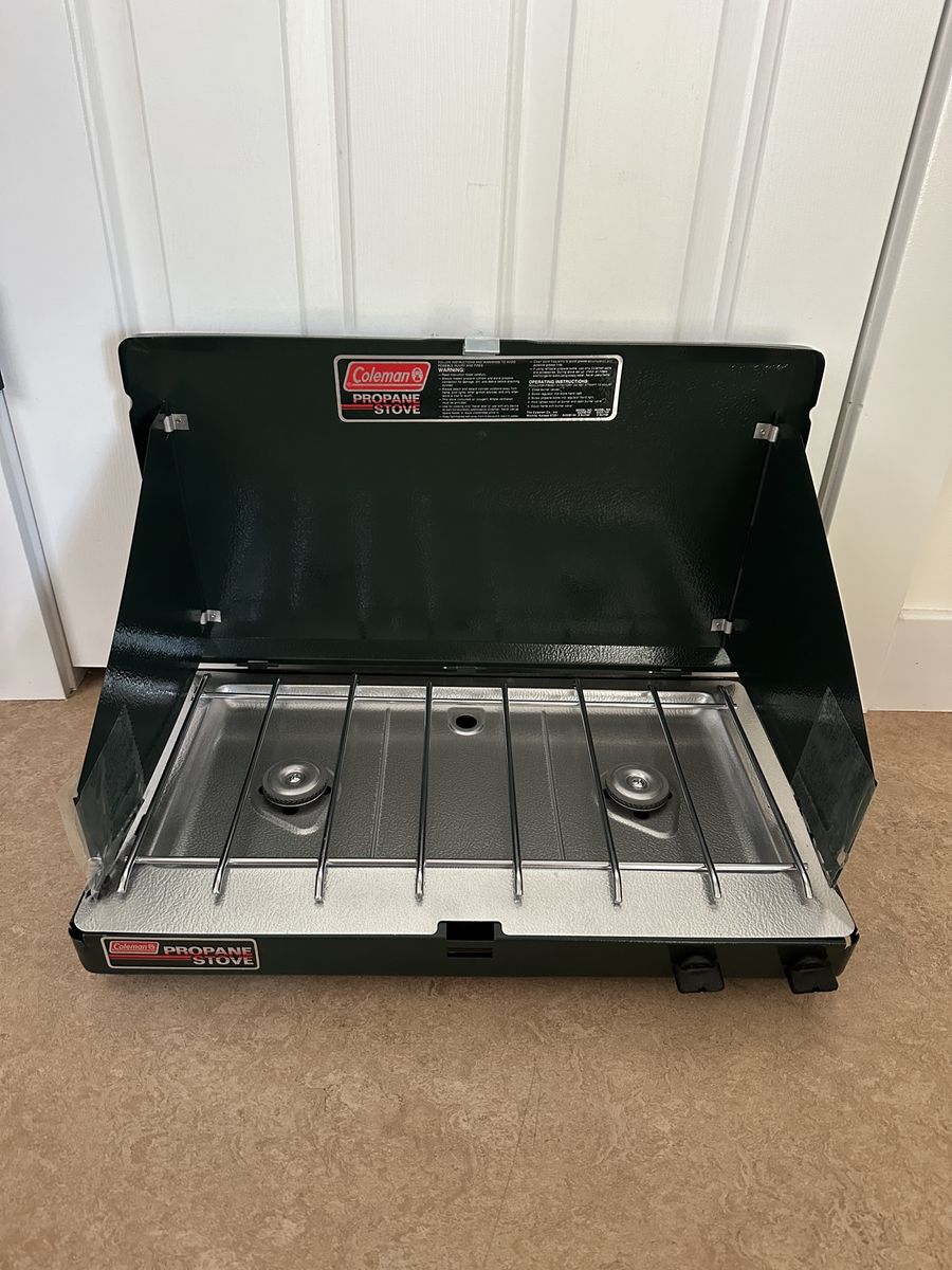 New Coleman 2-Burner Propane Stove