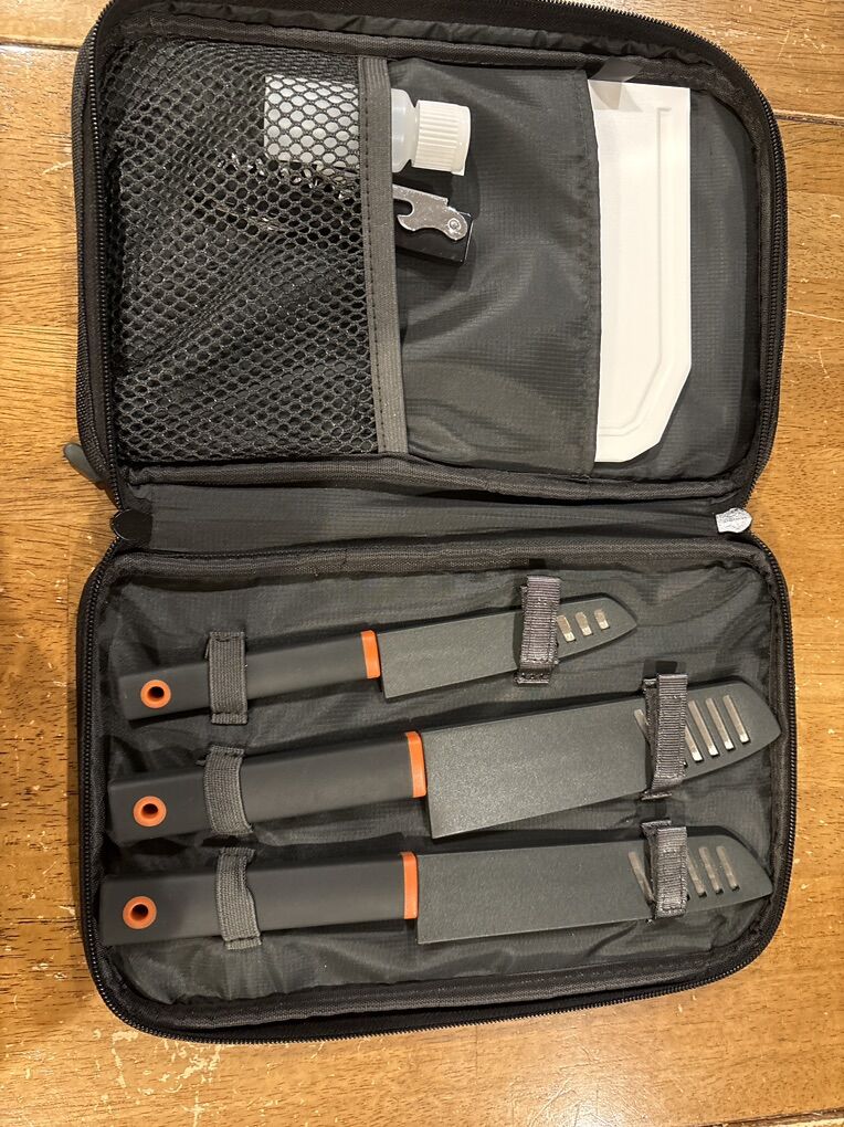 Portable Knife And Cutting Board Camping Set