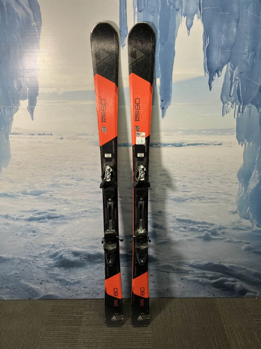 Used Fisher Pro Mtn 80 Men's Ski w/ Fischer 11 Rs Demo Bindings - 159CM