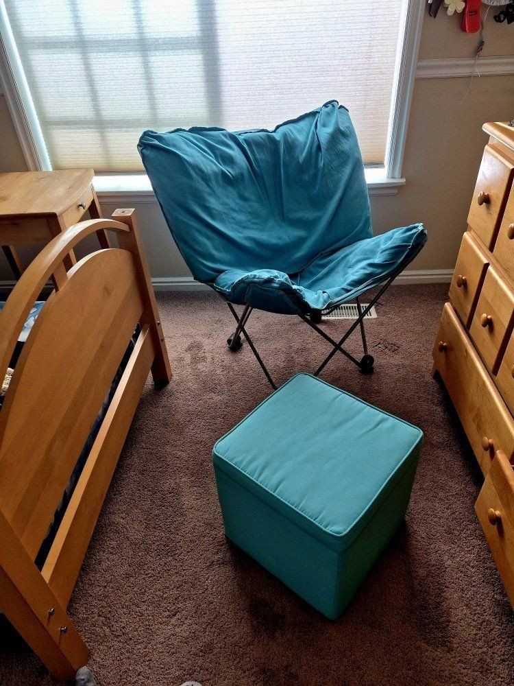 Chair + Ottoman