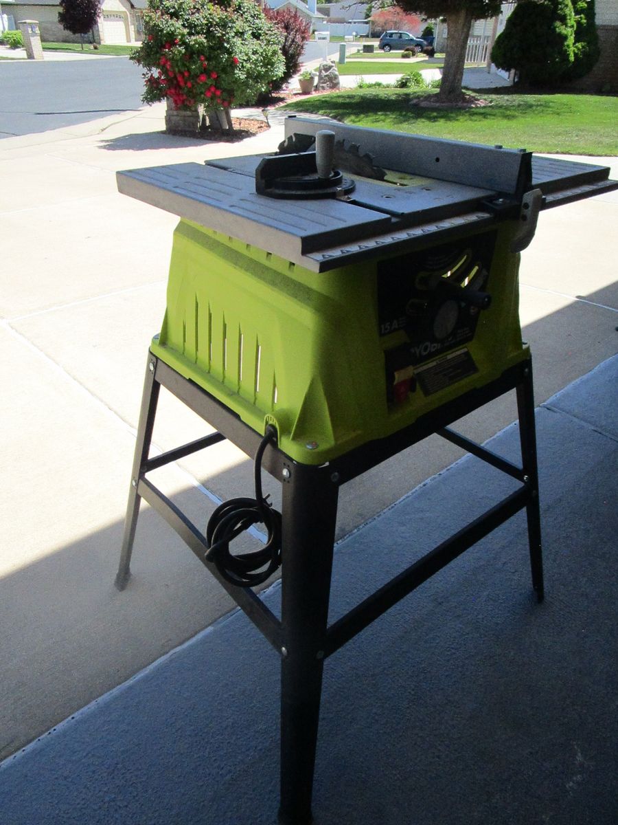 Ryobi 10" Table Saw with Stand - $100