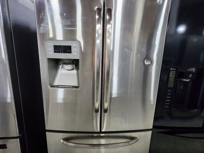 LOW PRICE GUARANTEED! GE STAINLESS STEEL FRENCHDOOR FRIDGE! W-WARRANTY