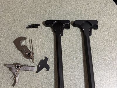 Mil Spec Charging Handles And Trigger