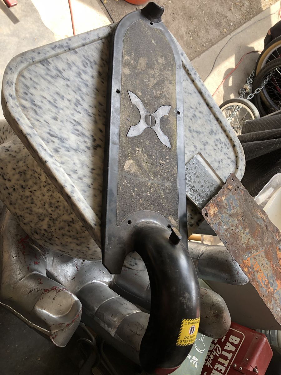 Replacement Scooter Deck Base with Wiring