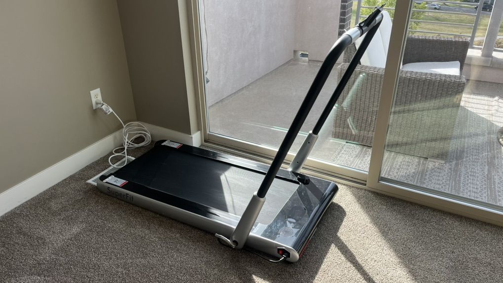 SuperFit Folding Walking Pad Treadmill – Like New