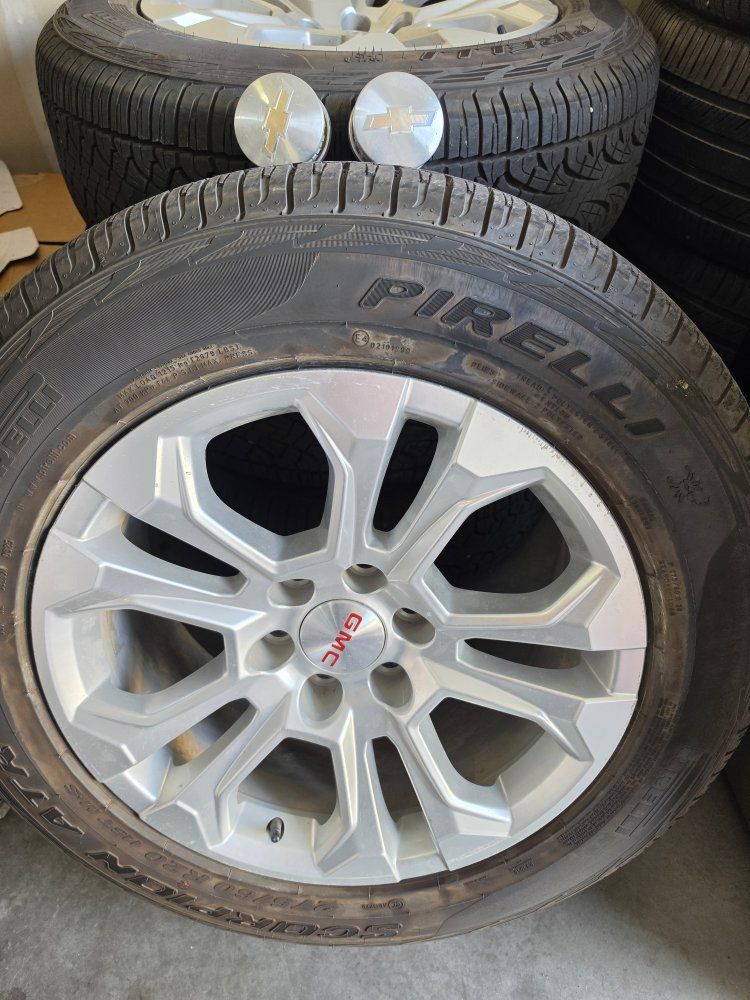20" GM Wheels Takeoff new tires