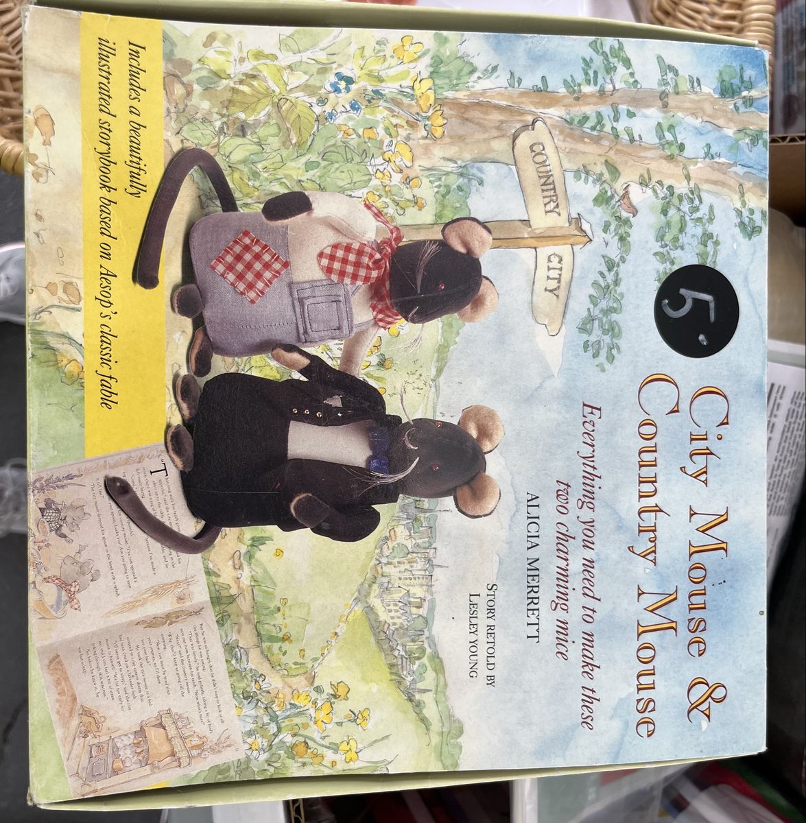 City Mouse & Country Mouse book and kit