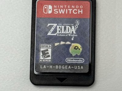 Nintendo Switch Game / Zelda Echoes Of Wisdom / Good Condition