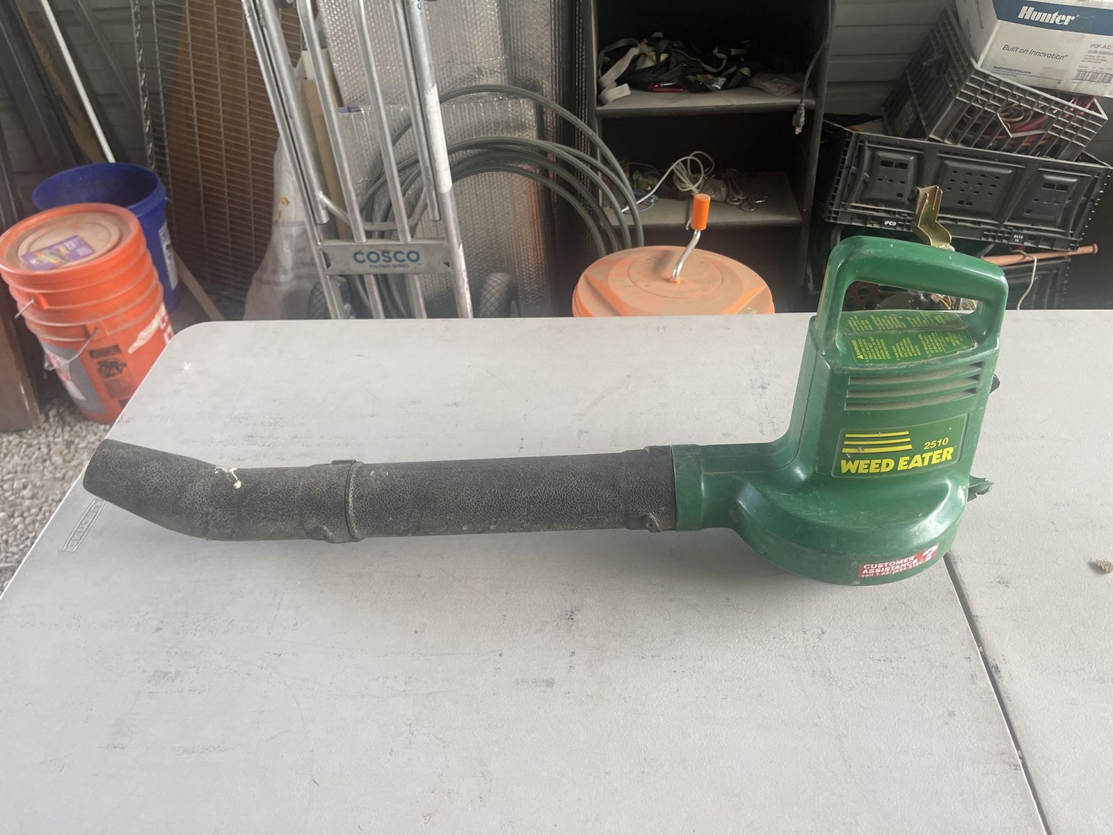 Weed Eater 2510 Electric Blower - Corded Leaf Blower