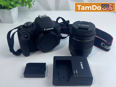 Canon EOS Rebel T7 DSLR Camera with EF-S 18-55mm IS II Lens Kit