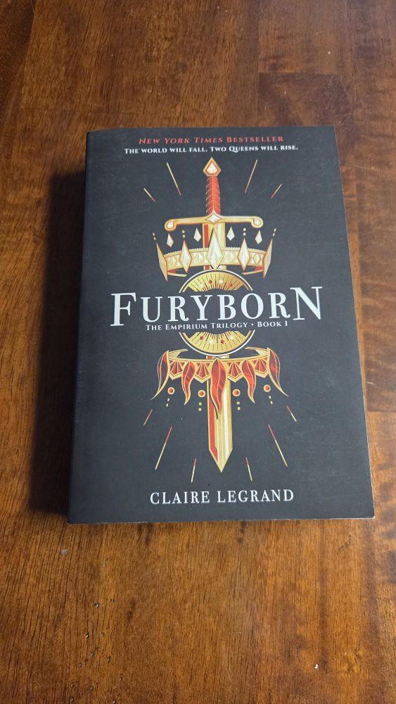 Furyborn: The Empirium Trilogy Book 1 by Claire Legrand - Paperback Novel