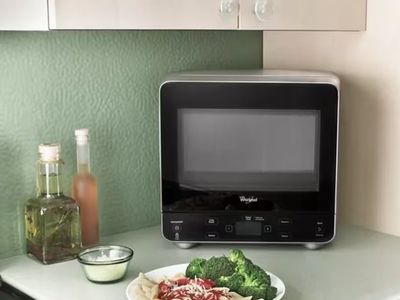 Whirlpool Countertop Microwave WMC20005YW-1 Black and White 0.5 Cu. Ft. 750W