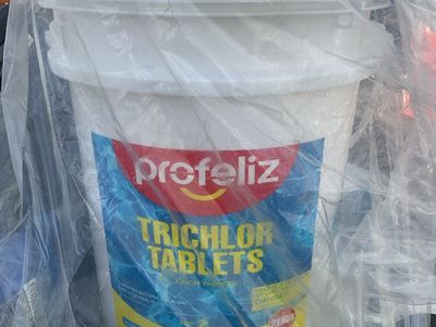 20Lb Bucket Of 3" Trichlor Tablets - Pool Clean