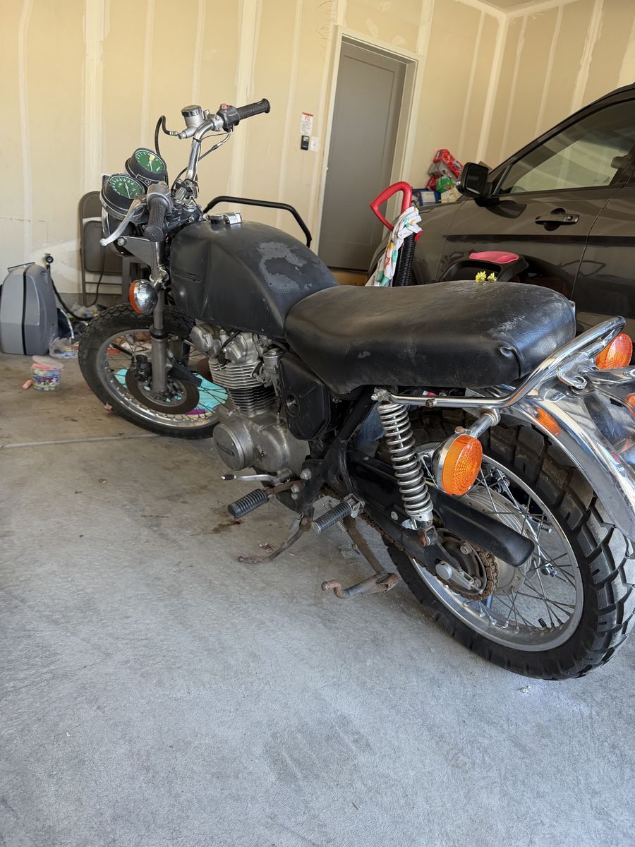 Vintage Honda Road Bike Motorcycle Used