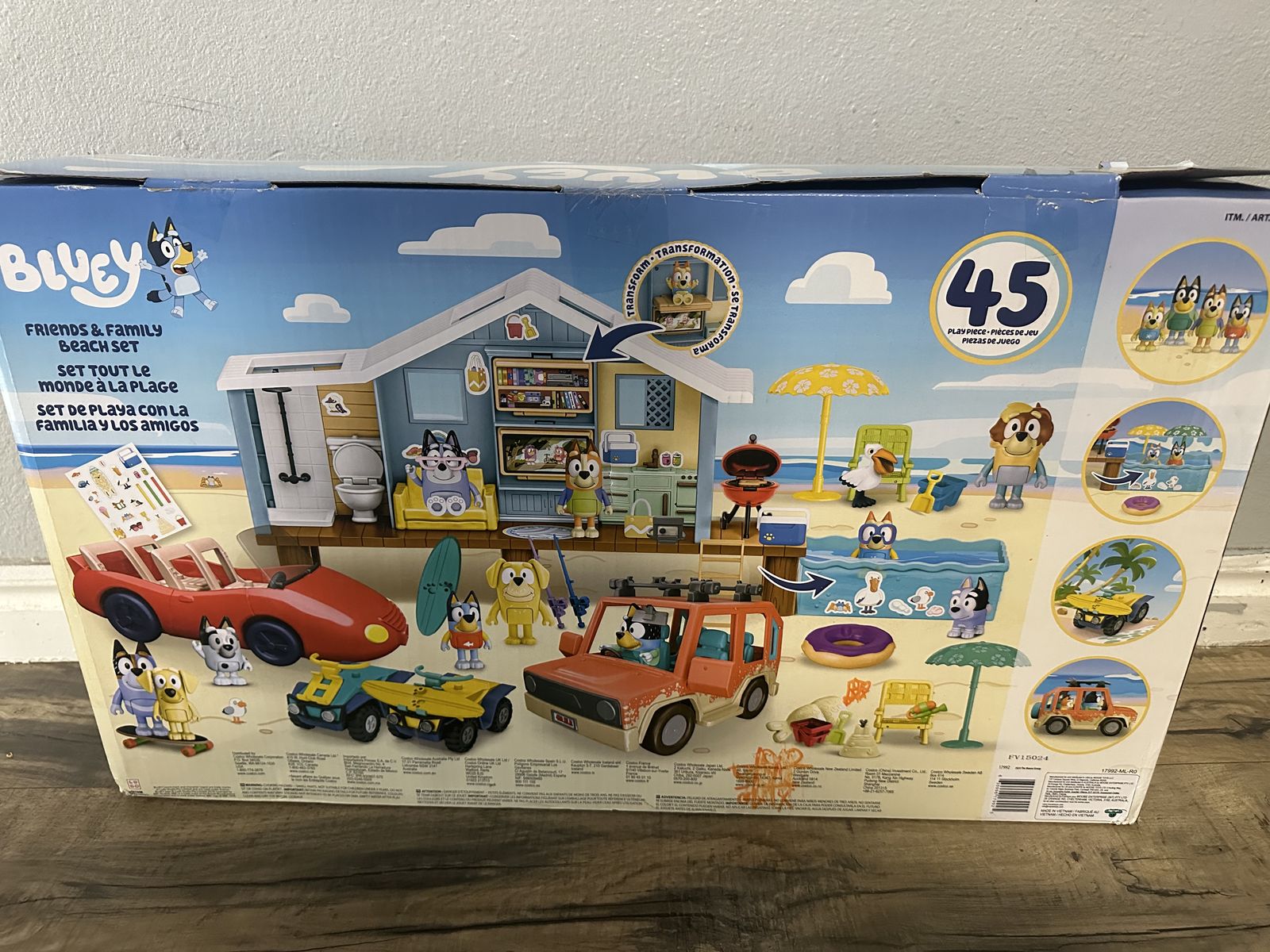 Bluey Beach Set Friends And Family