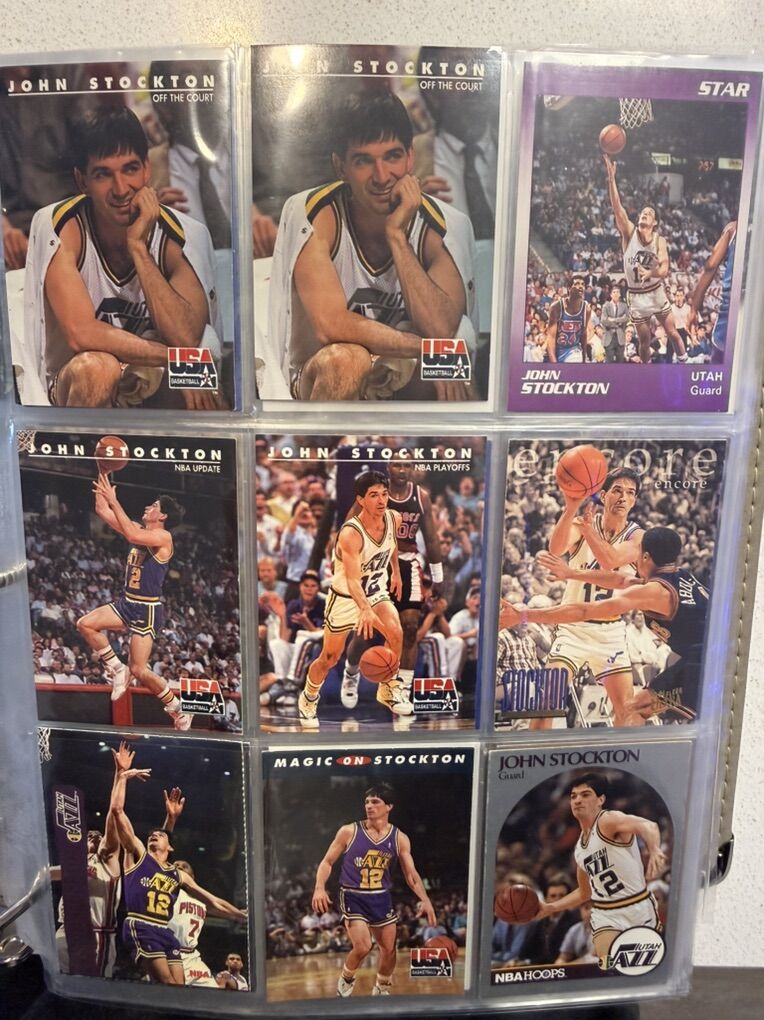Utah Jazz Card Lot