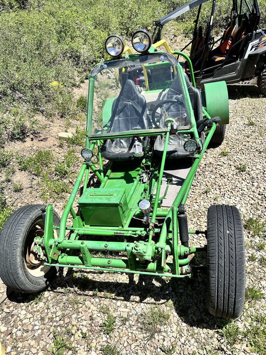 Custom Green Dune Buggy - Fun Off-Road Vehicle
