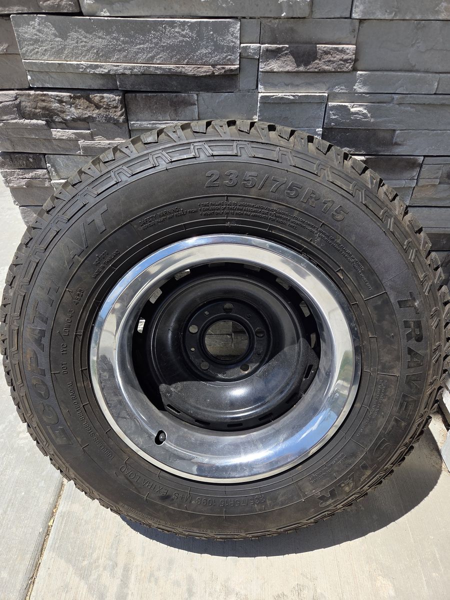 Nice set of Rally wheels and tires