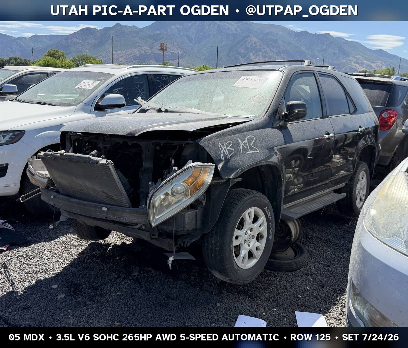 New Arrival - 2005 Acura MDX Parts - UTPAP Ogden