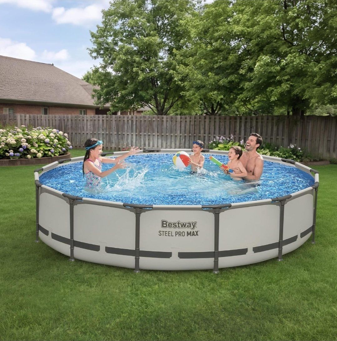 Bestway Steel Pro MAX 14' x 33" Above Ground Pool Set – NEW  #502