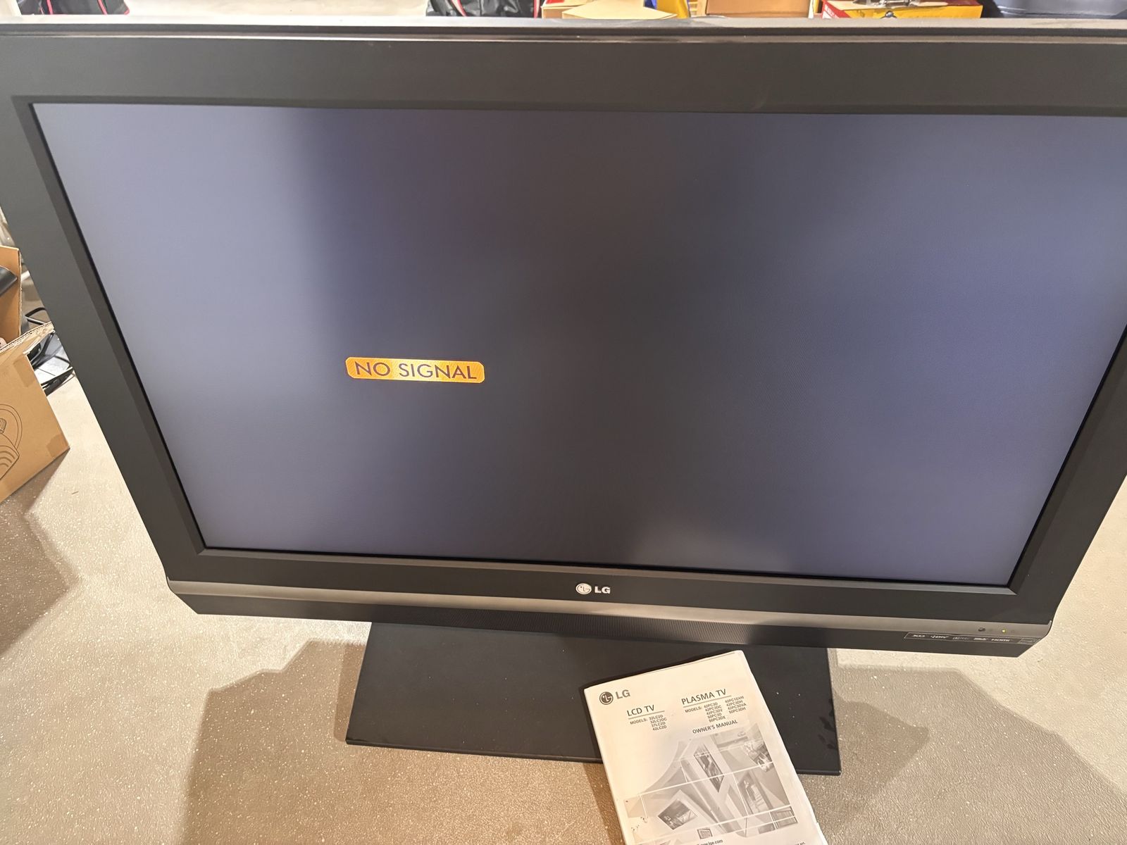 LG 37” LCD TV (720p)
