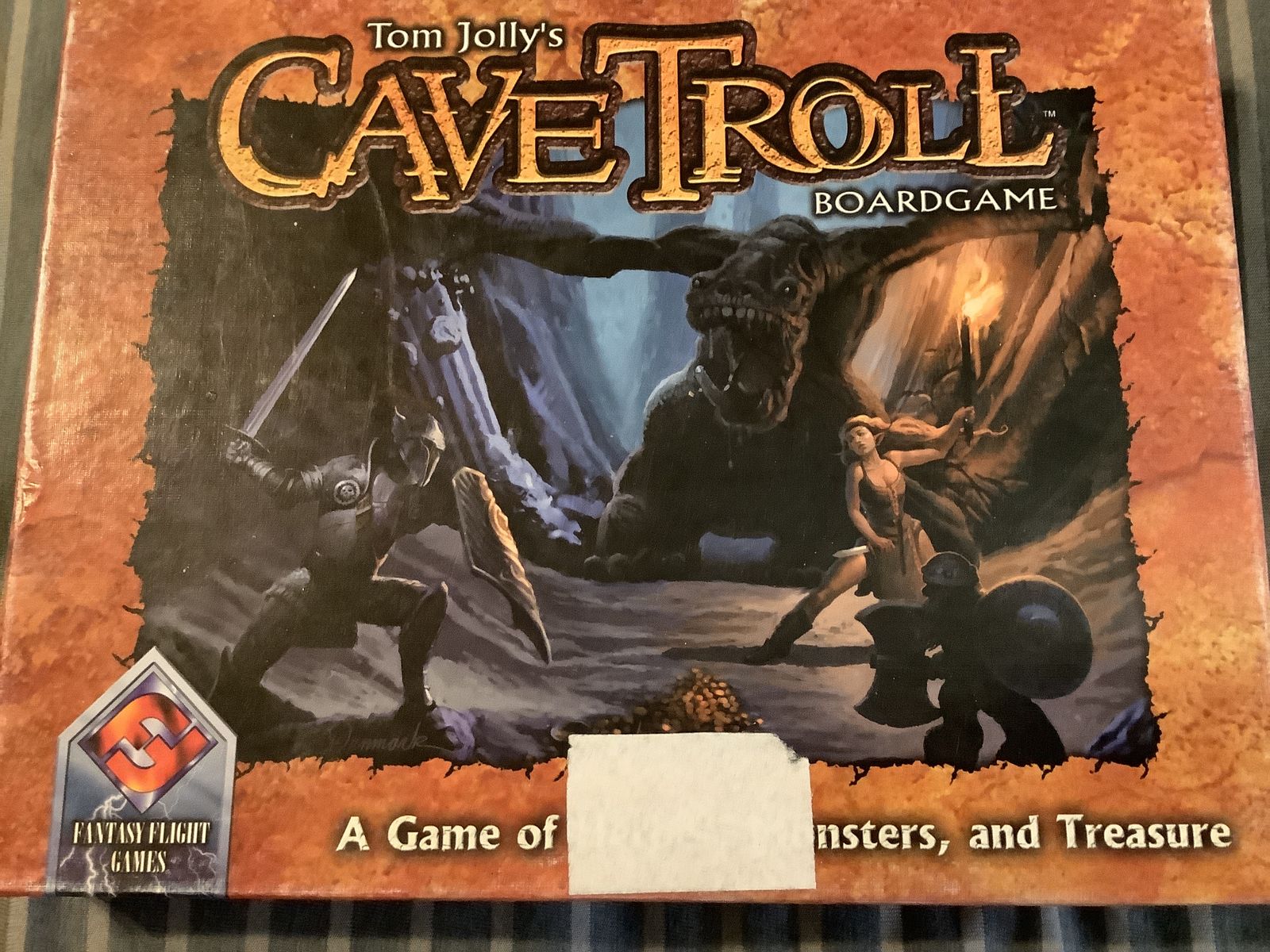 Tom Jolly's Cave Troll Boardgame by Fantasy Flight Games - Dungeon Adventure