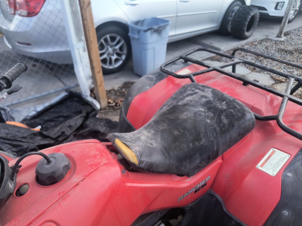 Honda Rancher ES 4x4 ATV Quad Red