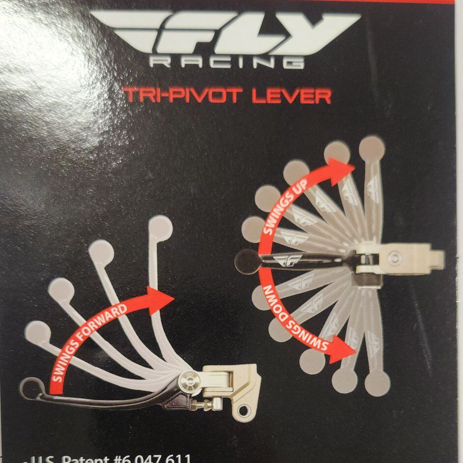 NEW FLY RACING TRI-PIVOT BRAKE LEVER