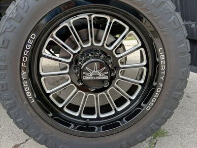 22x10 Liberty Forged/Nitto Ridge Grappler 8x6.5