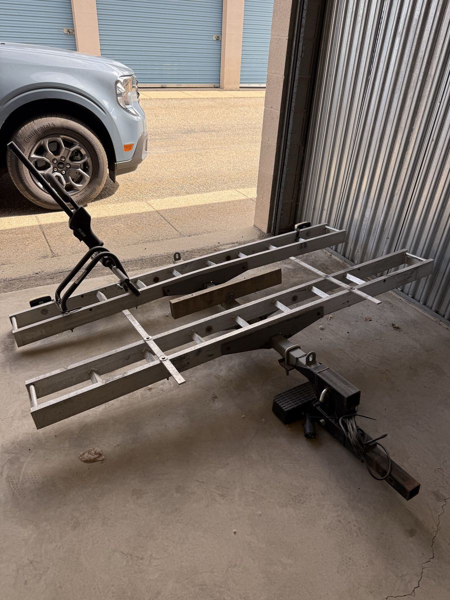 Double Motorcycle, Mtn bike, Cargo box carrier