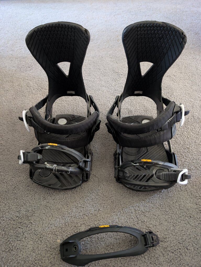 Nitro Machine Carbon snowboard binding large $200