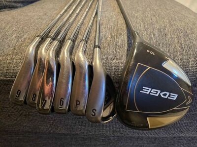 Callaway Edge Irons, Driver with Bag