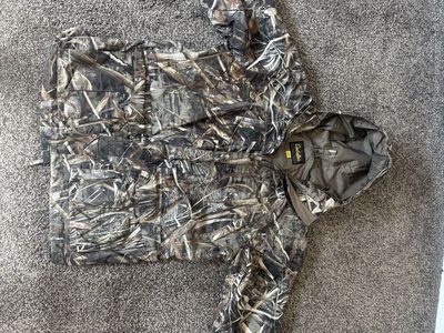 Cabela's XL Realtree Max-5 Camo Insulated Hunting Parka Jacket with Hood