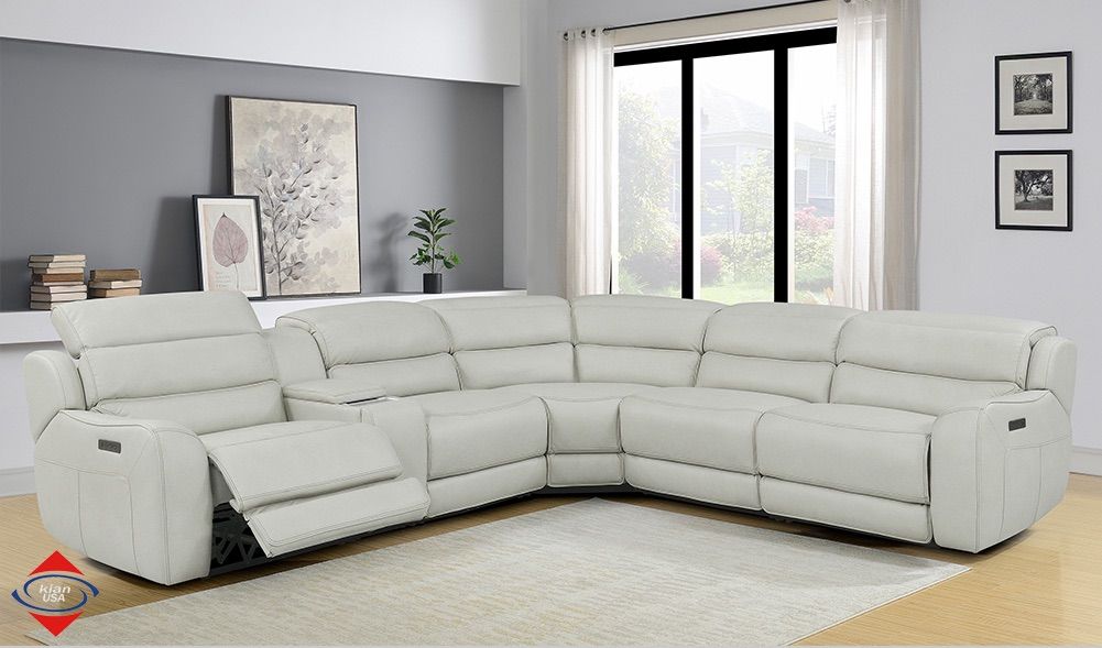 BRAND NEW! Super Sleek Full Power Adjust Sectional