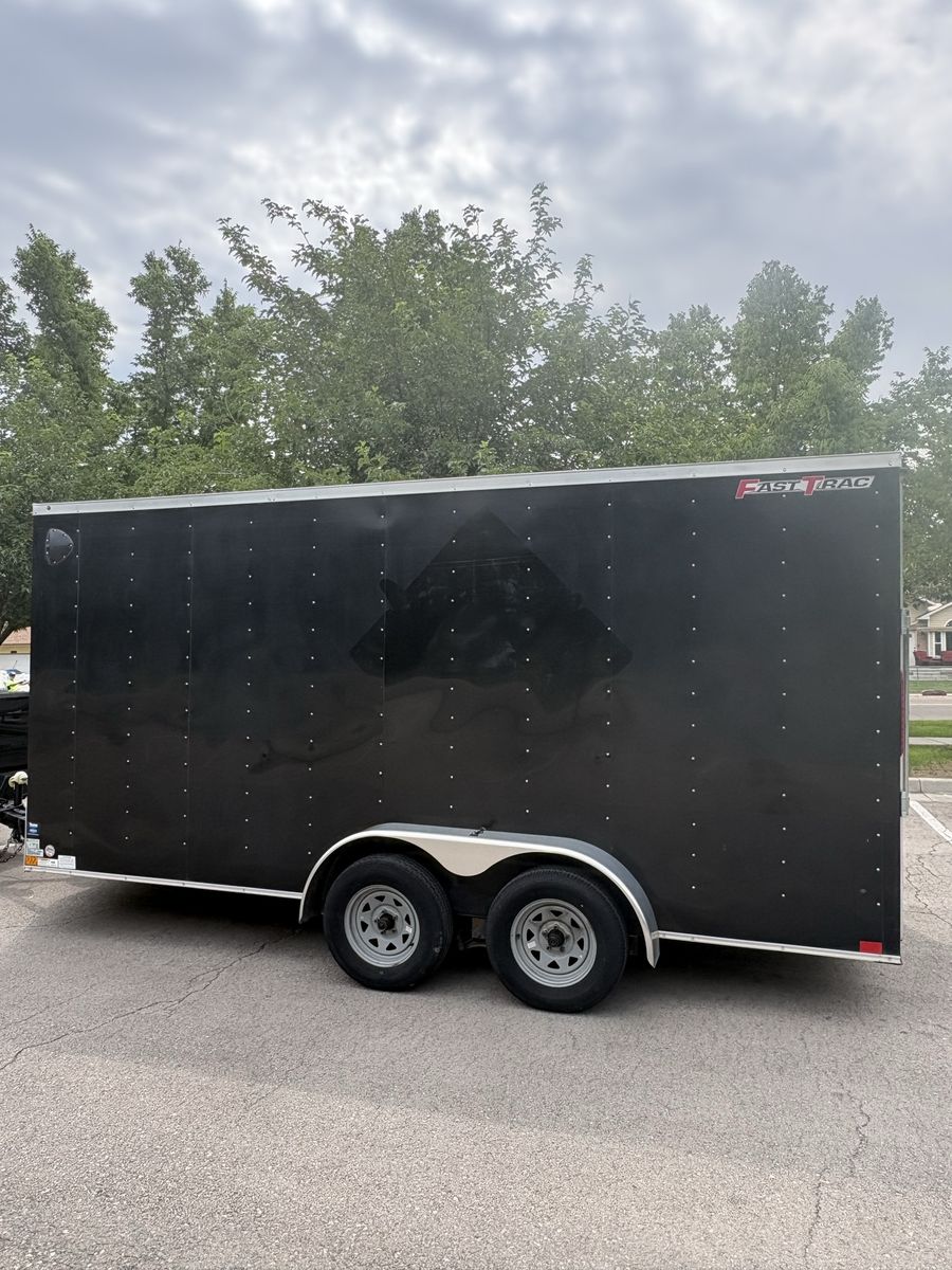 2020 Haulmark 7x16 Enclosed Cargo Trailer – Tandem Axle