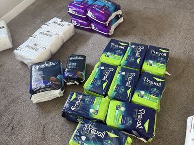 Adult diaper lot