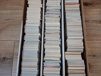 3000 CARD BOX BASEBALL CARDS TOPPS, UPPER DECK FLEER etc.