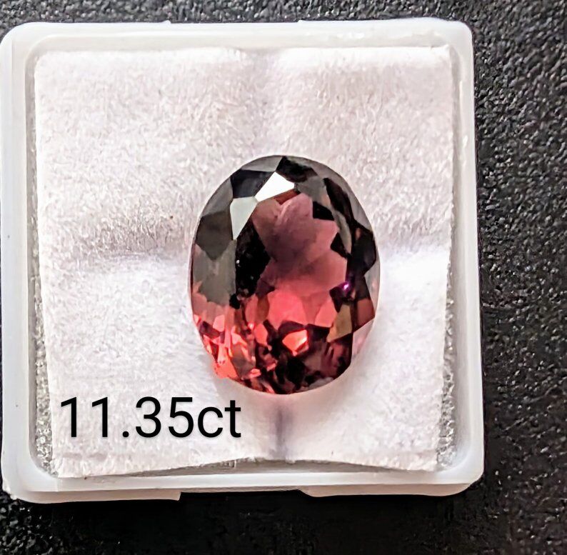 11.35ct Natural Padparadscha Sapphire Oval Loose