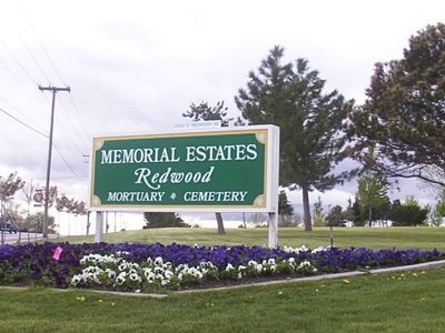 Cemetary Plot, Memorial Estates Redwood