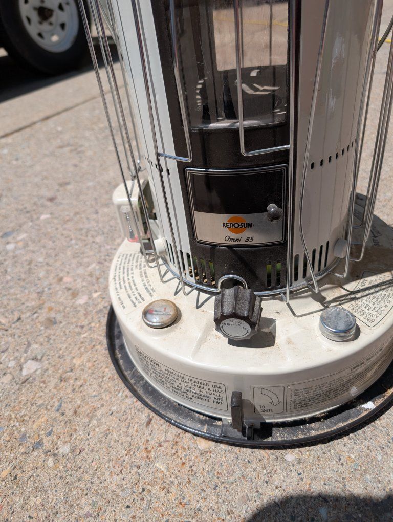 Kerosun Omni 85 Kerosene Heater - Portable and Efficient Home/Garage Heat Source