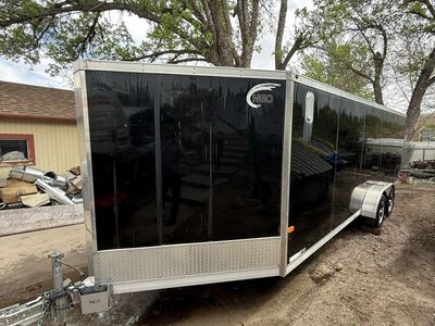 2013 NEO NAS267TF 28' Aluminum trailer